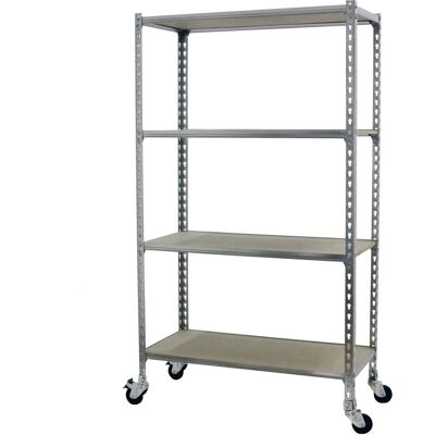Maderclick Mobile 4/400 1500 Galva/madeira - Metallschrank Maderclick Mobile 4/400 1500 Galva/madeira - Metallschrank
