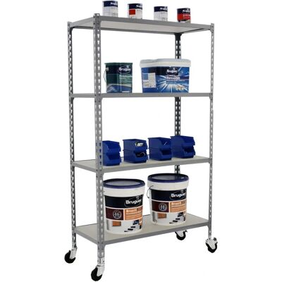 Simonrack Modèle 4/500 1500 Gris - Étagère Simonrack Modèle 4/500 1500 Gris - Étagère