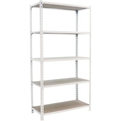 Simonrack Scaffale Pesante - 5 Mensole in Legno - 110x50x200cm Simonrack Scaffale Pesante - 5 Mensole in Legno - 110x50x200cm