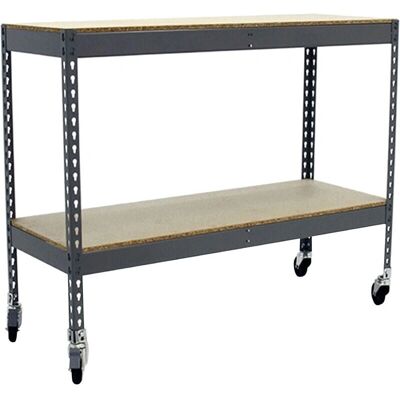 Simon Rack Metallregal-Kit - 900mm Grau/Mad - Regalsystem Simon Rack Metallregal-Kit - 900mm Grau/Mad - Regalsystem
