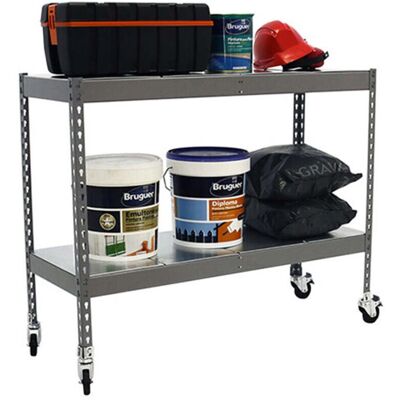 Simon Rack Metallschrank - Mittellast - 1504-2 - Grau/galva Simon Rack Metallschrank - Mittellast - 1504-2 - Grau/galva