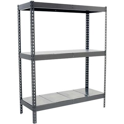 Étagère métallique Simonrack Ecoforte - 1500x1200x600 - Gris/galva - Publicité Étagère métallique Simonrack Ecoforte - 1500x1200x600 - Gris/galva - Publicité