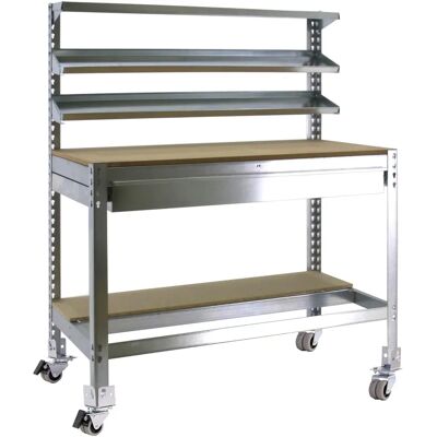 Banco da lavoro in metallo Simonwork BT1 Box 1500 Galva/Madeira - Banco Banco da lavoro in metallo Simonwork BT1 Box 1500 Galva/Madeira - Banco
