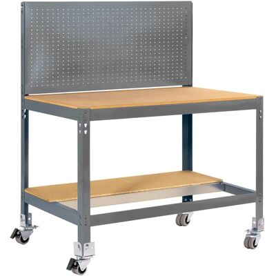 Banco de trabajo metálico Simonwork BT2 1200 - Gris/Madera Banco de trabajo metálico Simonwork BT2 1200 - Gris/Madera