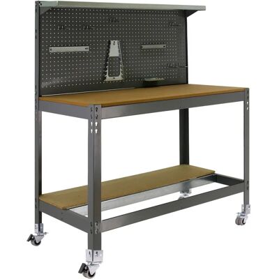Banco da lavoro in metallo Simonwork grigio/legno BT3 1200 - Banco da lavoro Banco da lavoro in metallo Simonwork grigio/legno BT3 1200 - Banco da lavoro