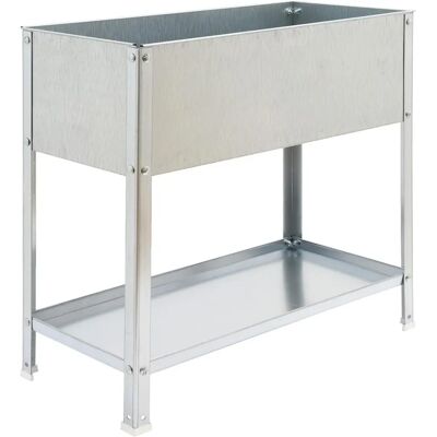 Letto da Giardino Urbano SimonRack - 850x900x400mm - Zincato - 100L Letto da Giardino Urbano SimonRack - 850x900x400mm - Zincato - 100L