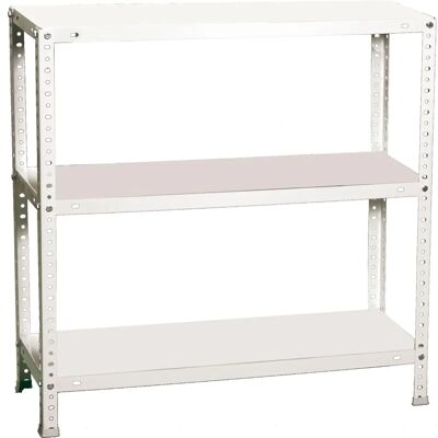 Soppalco in metallo Simonrack Advantage Mini 3/400 - 3 mensole, 75kg, Bianco Soppalco in metallo Simonrack Advantage Mini 3/400 - 3 mensole, 75kg, Bianco