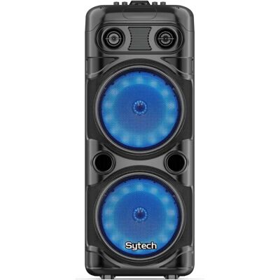 Marka Sytech Glow Jam 50W Bluetooth Głośnik - Przenośny, Czarny Marka Sytech Glow Jam 50W Bluetooth Głośnik - Przenośny, Czarny