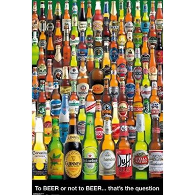 Poster Grupo Erik Beer to Beer or Not to Beer - Poster Poster Grupo Erik Beer to Beer or Not to Beer - Poster