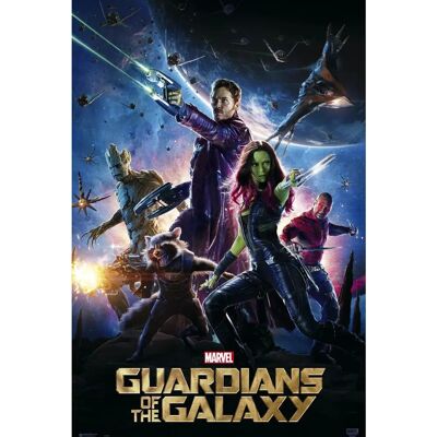 Marvel Guardians of the Galaxy Affisch - Väggkonst Marvel Guardians of the Galaxy Affisch - Väggkonst
