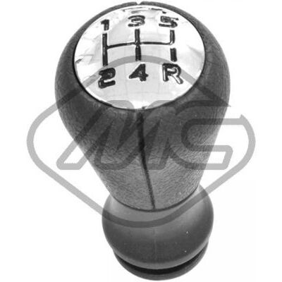 Metalcaucho 65004 Chrom/Schwarz 5-Gang Schaltknauf Metalcaucho 65004 Chrom/Schwarz 5-Gang Schaltknauf