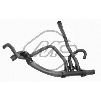 Metalcaucho Modelo: 08920 - Manguera de refrigerante para Renault - Inferior Metalcaucho Modelo: 08920 - Manguera de refrigerante para Renault - Inferior