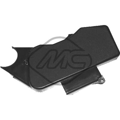 Metalcaucho Fiat Lancia Zahnriemenabdeckung - Schwarz Metalcaucho Fiat Lancia Zahnriemenabdeckung - Schwarz