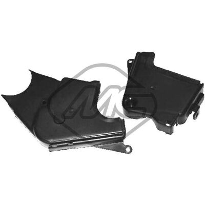 Metalcaucho Fiat Zahnriemenabdeckung - Schwarz Metalcaucho Fiat Zahnriemenabdeckung - Schwarz