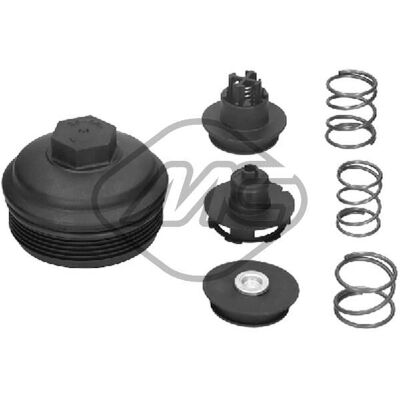 Cubierta de filtro de aceite Metalcaucho para Audi, Seat, Skoda, VW - 84,5mm Cubierta de filtro de aceite Metalcaucho para Audi, Seat, Skoda, VW - 84,5mm