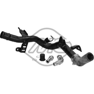 Metalcaucho Peugeot 206 Coolant Hose - Upper Metal Connection Metalcaucho Peugeot 206 Coolant Hose - Upper Metal Connection