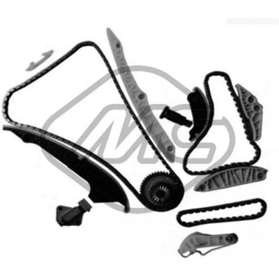 Metalcaucho Audi A3 A4 A5 Q3 Q5 Tt Skoda Octavia - Steuerkettensatz Metalcaucho Audi A3 A4 A5 Q3 Q5 Tt Skoda Octavia - Steuerkettensatz