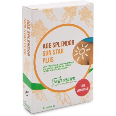 Naturlider Age Splendor Sun Star Plus 30 cápsulas Naturlider Age Splendor Sun Star Plus 30 cápsulas