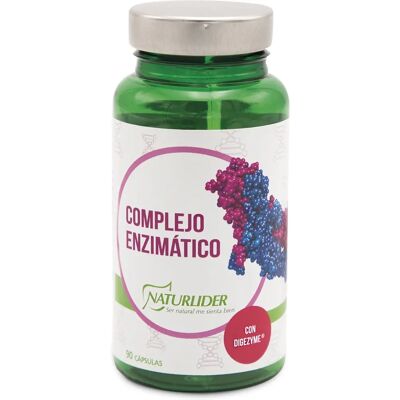 Complejo Enzimático Naturlider - Apoyo Digestivo - 90 Cápsulas Complejo Enzimático Naturlider - Apoyo Digestivo - 90 Cápsulas