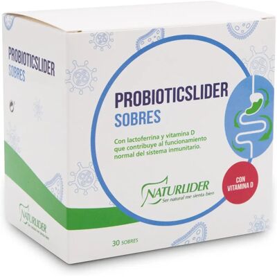 Naturlider Probioticslider - Suplemento alimenticio con vitamina D Naturlider Probioticslider - Suplemento alimenticio con vitamina D
