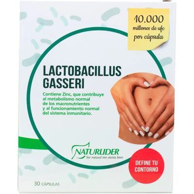 Naturlider Lactobacillus Gasseri - Suplemento probiótico para pérdida de grasa Naturlider Lactobacillus Gasseri - Suplemento probiótico para pérdida de grasa
