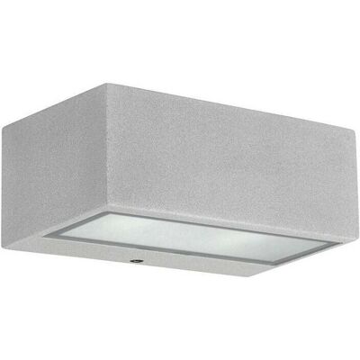 Leds-C4 Nemesis Aluminium Wall Light Grey IP44 Leds-C4 Nemesis Aluminium Wall Light Grey IP44