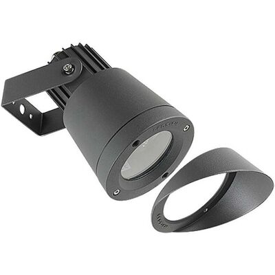 Leds-C4 Hubble Aluminium Urban Grey Outdoor Spotlight - Outdoo... Leds-C4 Hubble Aluminium Urban Grey Outdoor Spotlight - Outdoo...