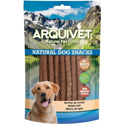 Arquivet Rabbit Bars Dog Treats - Natural, Organic, 100g Arquivet Rabbit Bars Dog Treats - Natural, Organic, 100g
