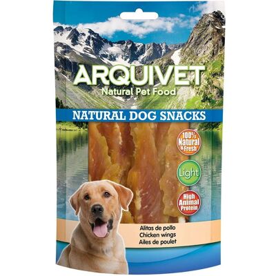 Arquivet Ailes de Poulet - Collations pour Chiens - Naturelles - 100 g - Publicité Arquivet Ailes de Poulet - Collations pour Chiens - Naturelles - 100 g - Publicité