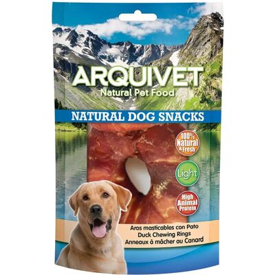 Anneaux Masticables Arquivet au Canard - Friandise Naturelle Anneaux Masticables Arquivet au Canard - Friandise Naturelle