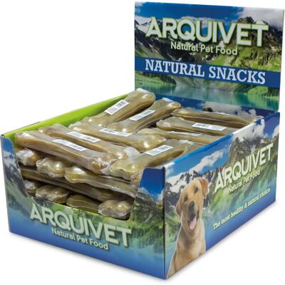 Arquivet Hondenkauwbot - 15cm Natuurlijk Snack, doos van 50 Arquivet Hondenkauwbot - 15cm Natuurlijk Snack, doos van 50