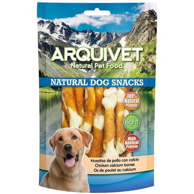 Snacks d’os de poulet au calcium - Arquivet - Publicité Snacks d’os de poulet au calcium - Arquivet - Publicité