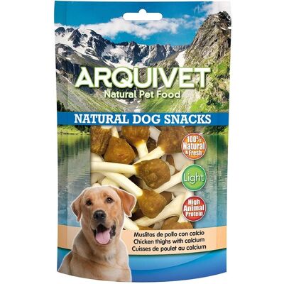 Arquivet Cuisse de poulet avec calcium 100 g - Friandise pour chien - Publicité Arquivet Cuisse de poulet avec calcium 100 g - Friandise pour chien - Publicité
