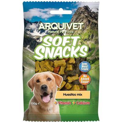 Snacks souples pour chiens Arquivet mélange bœuf poulet agneau saumon - Snacks pour chiens - Publicité Snacks souples pour chiens Arquivet mélange bœuf poulet agneau saumon - Snacks pour chiens - Publicité