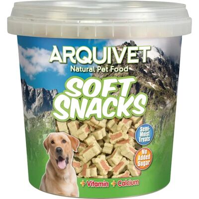 Arquivet Soft Snacks Bones duo de cordeiro e arroz - Friandises pour chiens Arquivet Soft Snacks Bones duo de cordeiro e arroz - Friandises pour chiens