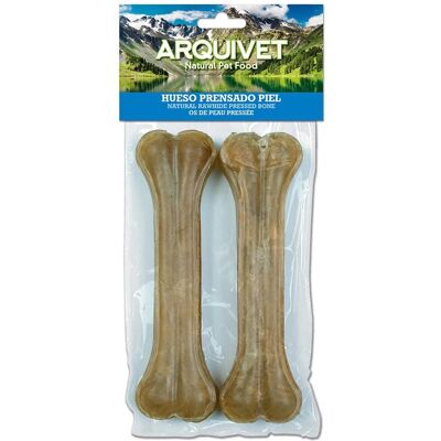 Arquivet Naturligt pressat hundskinnsben - Hundgodis - 20cm/180g Arquivet Naturligt pressat hundskinnsben - Hundgodis - 20cm/180g