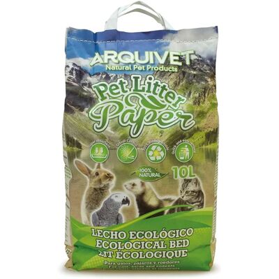 Arquivet Pet Litter Paper 10 L - Litière pour animaux Arquivet Pet Litter Paper 10 L - Litière pour animaux