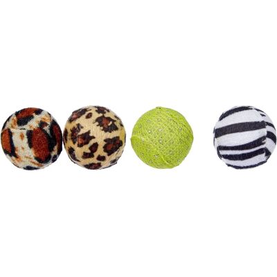 Jouet pour Chat Arquivet Léopard Multicolore - Balles Douces et Amusantes Jouet pour Chat Arquivet Léopard Multicolore - Balles Douces et Amusantes