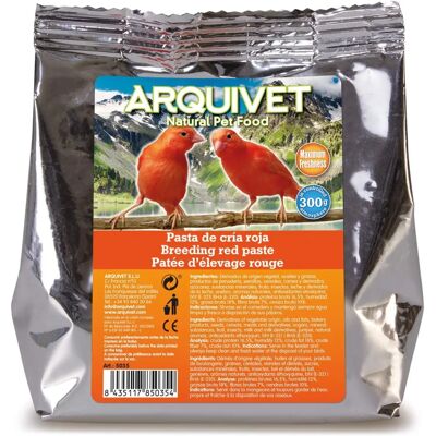Arquivet Vogelvoeder - Rood Nageslachtspasta - Vogelsoort Arquivet Vogelvoeder - Rood Nageslachtspasta - Vogelsoort