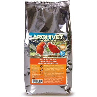 Pâte de Reproduction Rouge Arquivet - Nourriture pour Oiseaux Pâte de Reproduction Rouge Arquivet - Nourriture pour Oiseaux