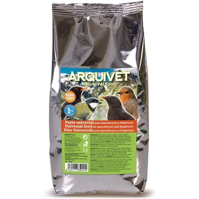Pâte Universelle pour Oiseaux - Insectivores & Frugivores - 1kg Pâte Universelle pour Oiseaux - Insectivores & Frugivores - 1kg