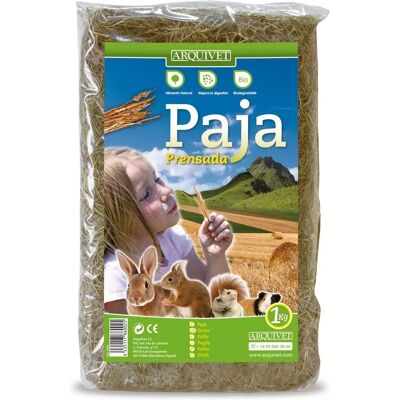 Foin Arquivet - Litière pour petits animaux - 1 kg Foin Arquivet - Litière pour petits animaux - 1 kg
