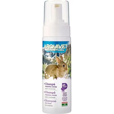 Shampoing Mousse Sèche Arquivet 200ml - Shampoo pour animaux Shampoing Mousse Sèche Arquivet 200ml - Shampoo pour animaux