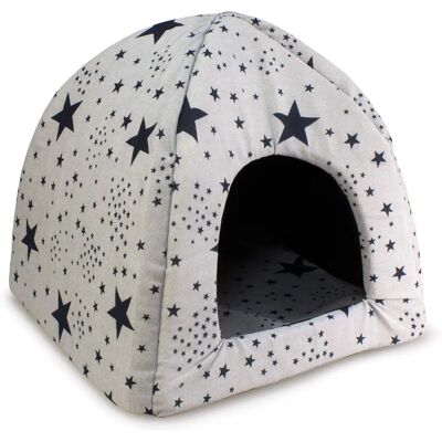 Arquivet Modèle Igloo Étoiles Lit pour Animaux - Publicité Arquivet Modèle Igloo Étoiles Lit pour Animaux - Publicité