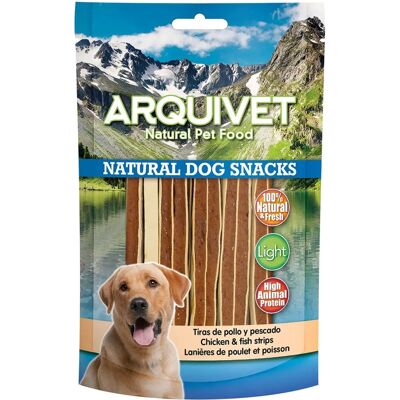 Arquivet Pack 12 Snacks Sticks Van Kip En Vis - Huisdier Snack Arquivet Pack 12 Snacks Sticks Van Kip En Vis - Huisdier Snack