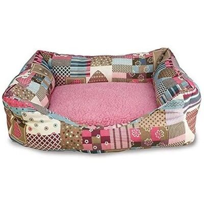 Lit Carré Arquivet pour Chiens - Rembourrage Doux, Coussin Amovible - Publicité Lit Carré Arquivet pour Chiens - Rembourrage Doux, Coussin Amovible - Publicité