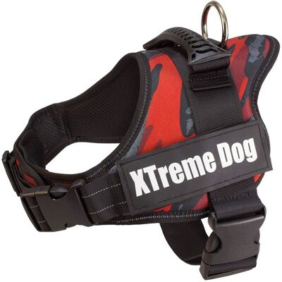 Arquivet Xtreme Kutya Hám Kamuflázs Piros XS Arquivet Xtreme Kutya Hám Kamuflázs Piros XS