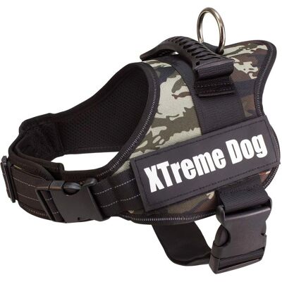 Arquivet Xtreme Dog Kamuflázs Kutya Hám - Kutya póráz Arquivet Xtreme Dog Kamuflázs Kutya Hám - Kutya póráz