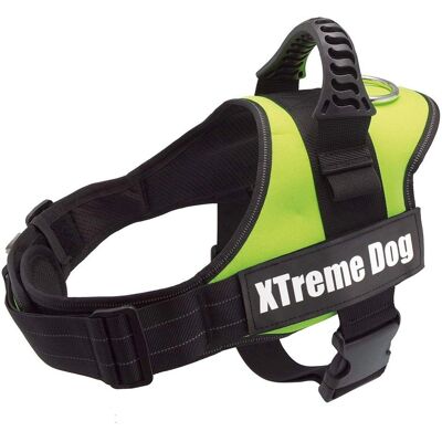 Arquivet Neon Grön Hund Xtreme Harnesk - Reflekterande & Lätt att använda Arquivet Neon Grön Hund Xtreme Harnesk - Reflekterande & Lätt att använda
