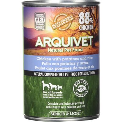Arquivet Senior & Light Kip Natvoer - 400g Arquivet Senior & Light Kip Natvoer - 400g